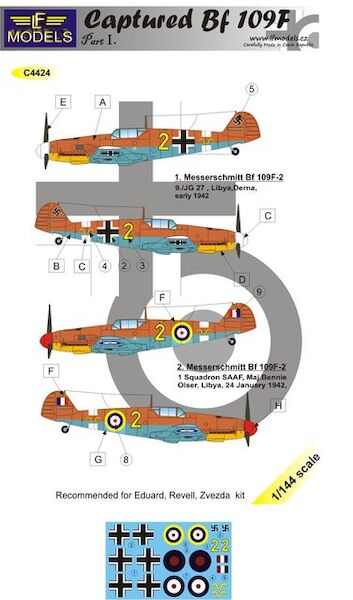 Captured Messerschmit BF109F part 1 C4424