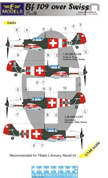 Messerschmitt BF109 over Swiss (BF109E) Part 3  C4433