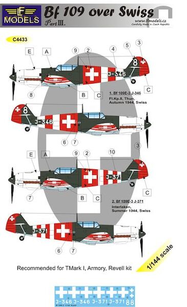 Messerschmitt BF109 over Swiss (BF109E) Part 3 C4433