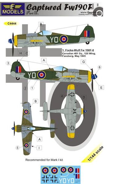 Captured Focke Wulf Fw190F Part 2 C4444