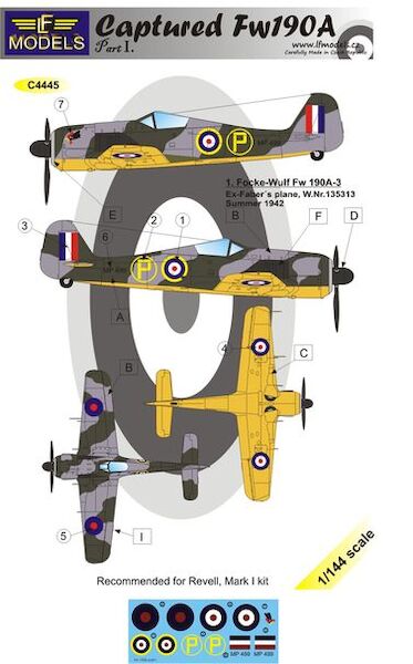 Captured Focke Wulf Fw190A Part 1  C4445