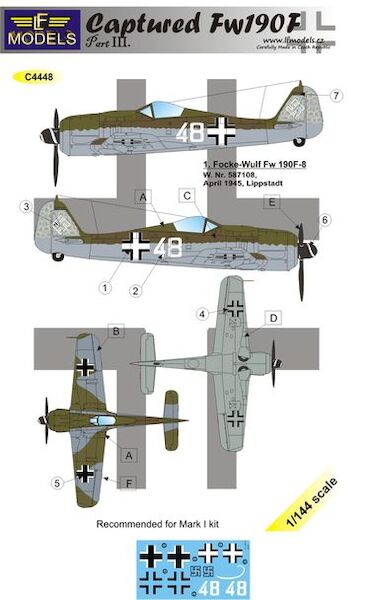 Captured Focke Wulf Fw190F Part 3 C4448