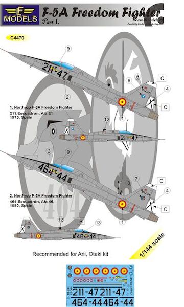F5A Freedom Fighter Over Spain Part1 C4470