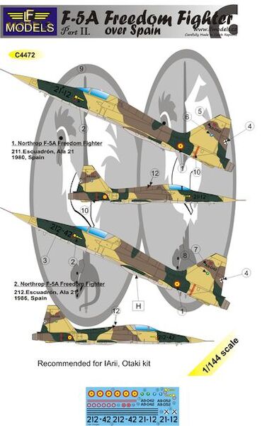 F5A Freedom Fighter Over Spain Part2 C4472