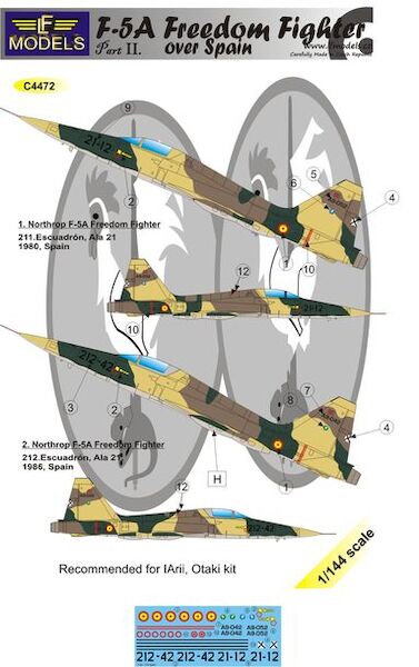 F5A Freedom Fighter Over Spain Part2  C4472