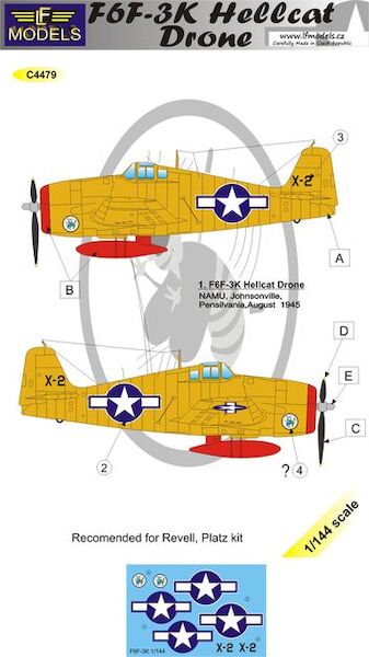 Grumman F6F-3k Hellcat Drone  C4479