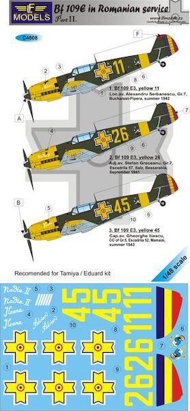 Bf109E-3/7 in Romanian service Part 2  c4808