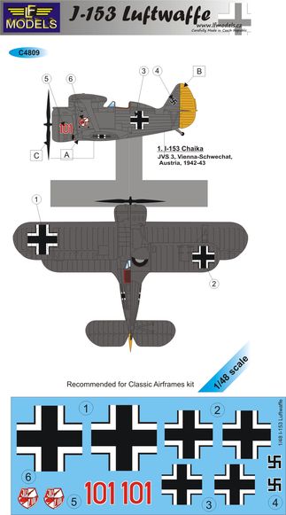 Polikarpov I-153 (Luftwaffe)  c4809