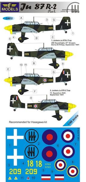 Junkers Ju87R-2 Stuka Part 1 (Italian AF)  c4812