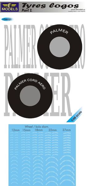 Tyre Logos part 2: 10 Palmer Cord options  c48121