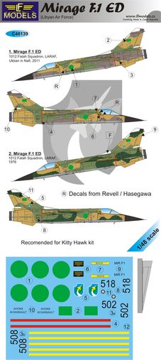 Mirage F1ED (Libyan AF)  c48139