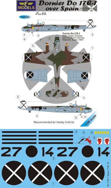 Dornier Do17E-1 over Spain Part 3  C48193