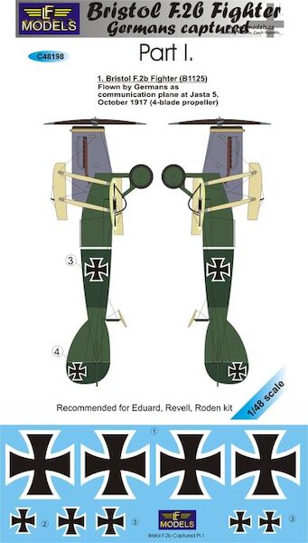 Bristol F2B Fighter german captured Part I C48198