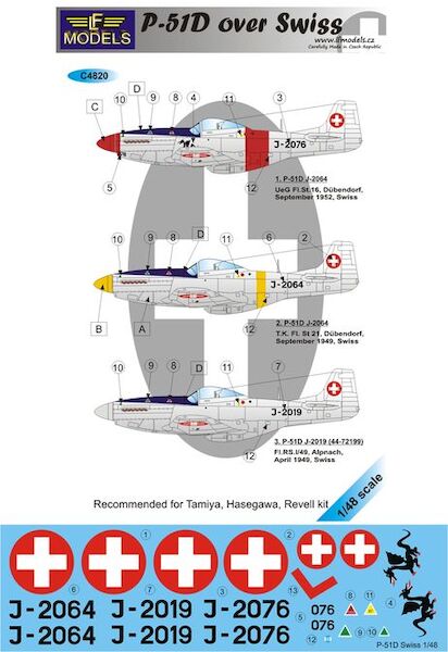 P51D Mustang over Swiss  c4820