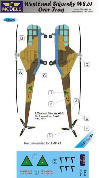 Westland Sikorsky WS51 over Iraq C48206