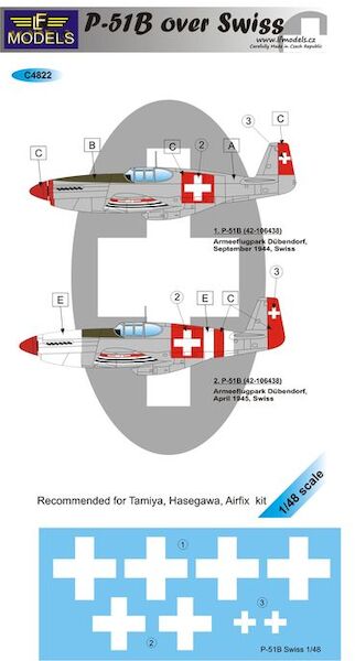 P51B Mustang over Swiss  c4822