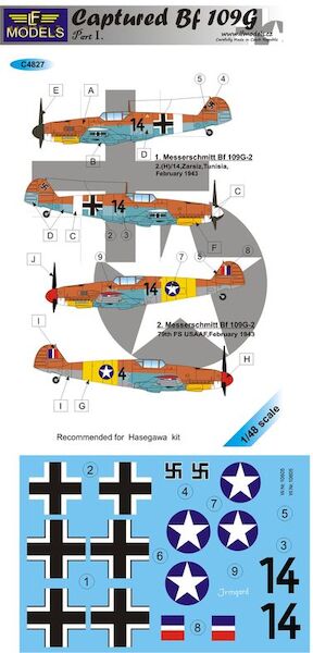 Captured BF109G part 1  c4827