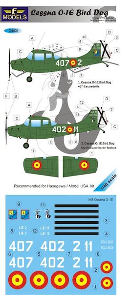 Cessna O-1E Bird Dog (Spanish AF) c4831