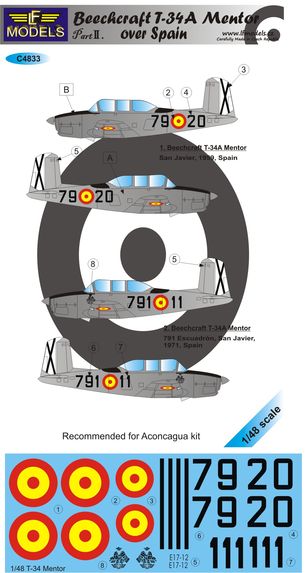 T34A Mentor over Spain Part 2  c4833