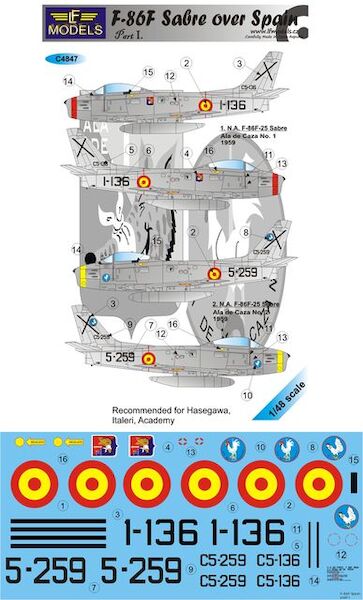 F86F Sabre over Spain Part 1  c4847