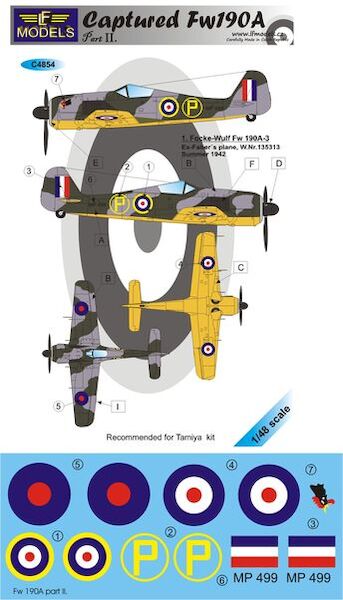 Captured FW190A c4854