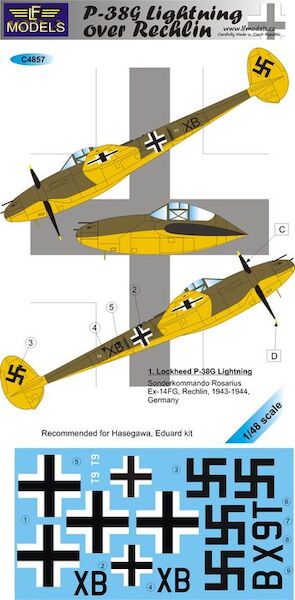 P38 Lightning over Rechlin  c4857