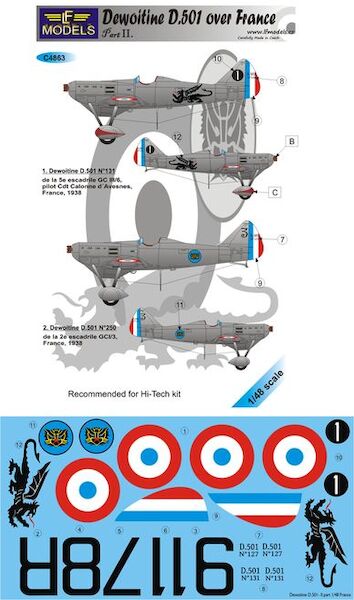 Dewoitine D501 over France Part 2 c4863
