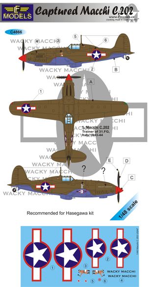 Macchi MC202 in USAF service  c4866