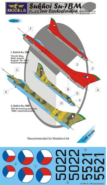 Suchoi Su7BM Fitter over Czechoslovakia part III  c4880