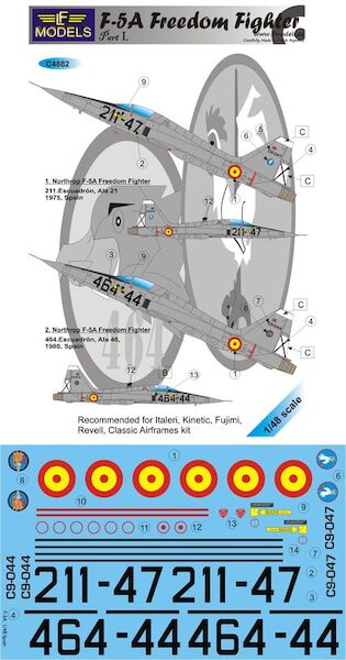 F5A Freedom Fighter part 1 (Spanish AF) c4882