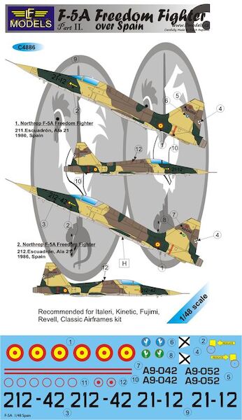 F5A Freedom Fighter part 2 (Spanish AF)  c4886