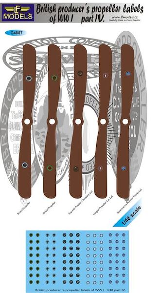 British Producers propeller labels of WW1 part 4  c4887