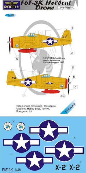 Grumman F6F-3K Hellcat drone  c4889