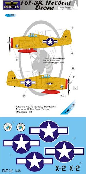 Grumman F6F-3K Hellcat drone c4889