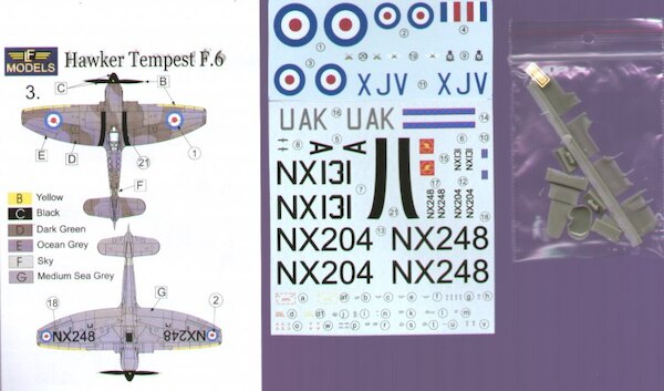 Hawker Tempest F6 Pt1 (Academy) c7204