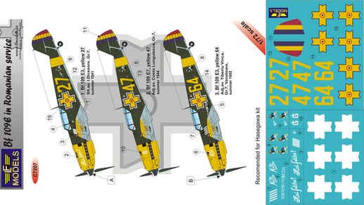 Bf109E-3/7 in Romanian service Part 1 c7207