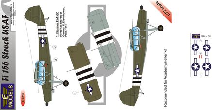 Fieseler Fi156 Storch (USAF )  c7211