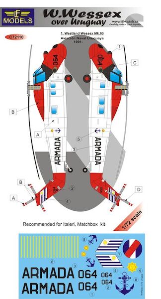 Westland Wessex over Uruguay  c72110