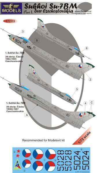 Suchoi Su7BM over Czechoslovakia part 1 c72113