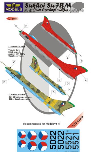 Suchoi Su7BM over Czechoslovakia part 3  c72115