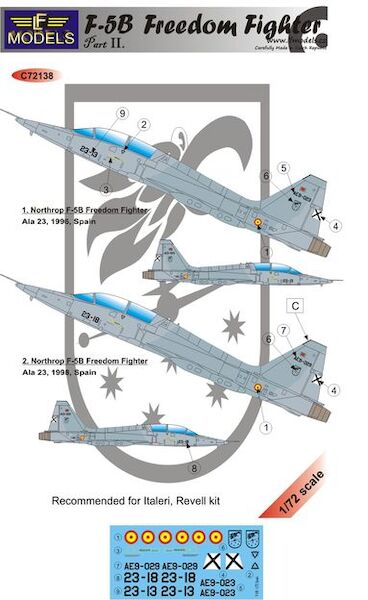 F5B Freedom Fighter over Spain part II.  c72138