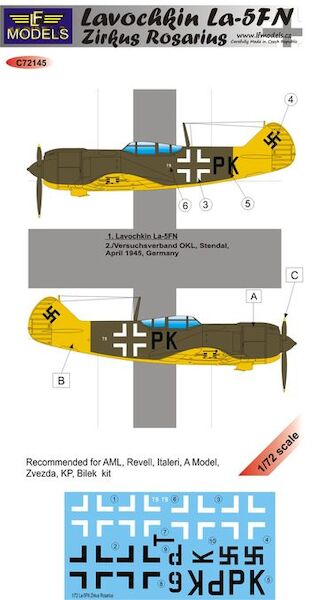 Lavochkin La5FN Zirkus Rosarius c72145