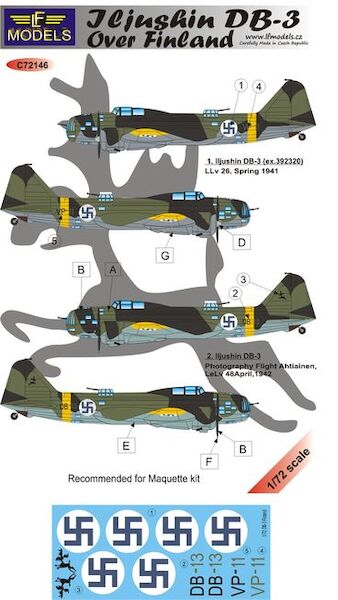 Ilyushin DB3 over Finland  c72146