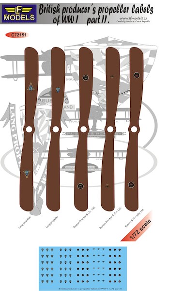 British Producers propeller labels of WW1 part 2  c72151