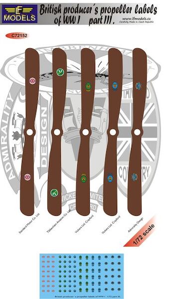 British Producers propeller labels of WW1 part 3  c72152