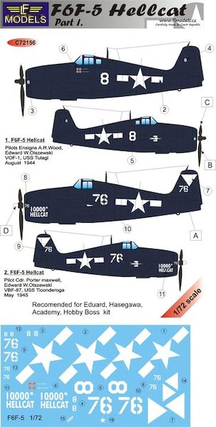 Grumman F6F-5 Hellcat prt 1  c72156