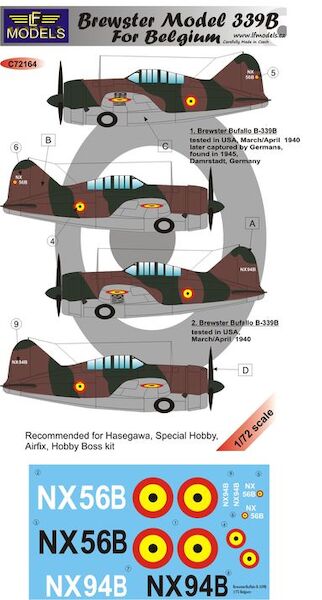 Brewster Model 339B Buffalo for Belgium  c72164