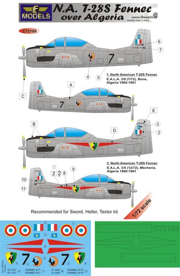 NA T28S Fennec over Algeria c72169