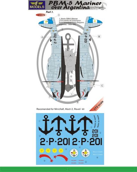 Martin PBM-5 Mariner over Argentina part I.  c72179