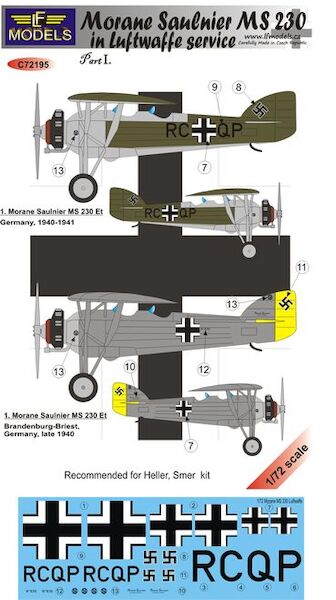 Morane Saulnier MS230 in Luftwaffe Service Part 1 c72195